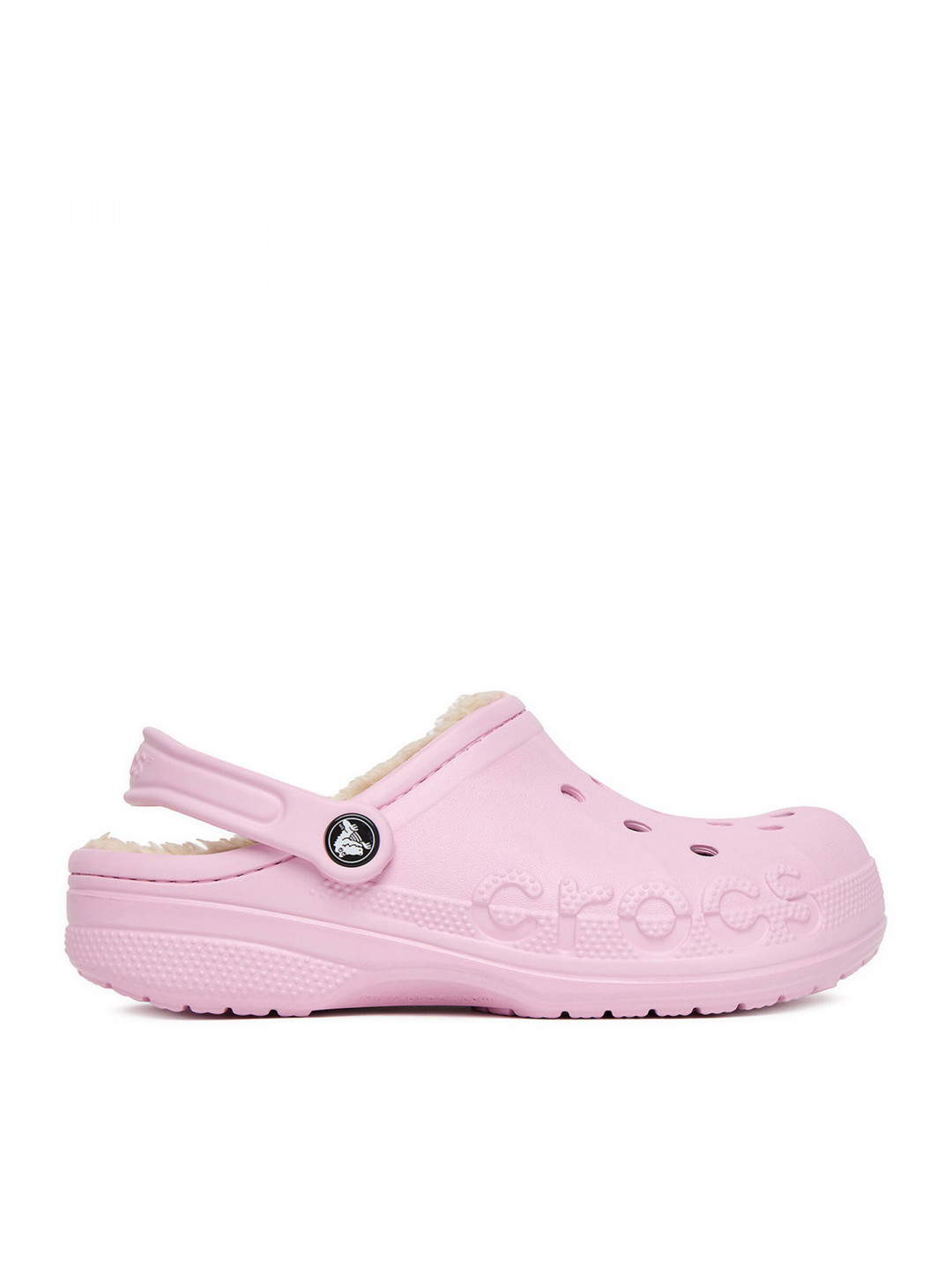 Nazouváky Crocs C-BAYA LINED CLOG 205969-6GD Růžová